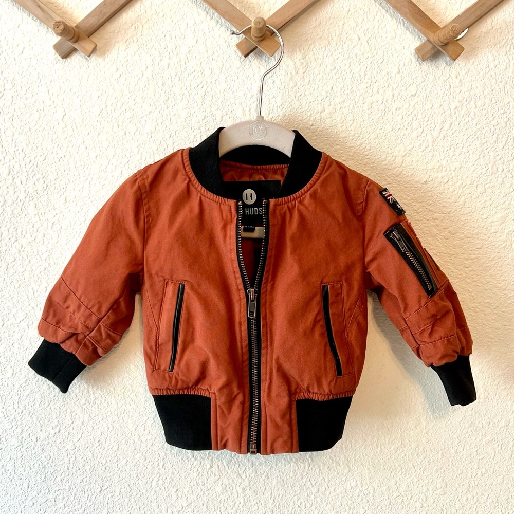 Beau Hudson Baby bomber jacket size 6-12 months